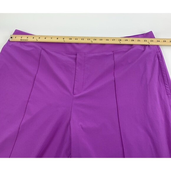 Athleta Brooklyn Heights Vienna Slim Pant Purple Pull On 882642 Womens Plus 26 - Picture 13 of 15